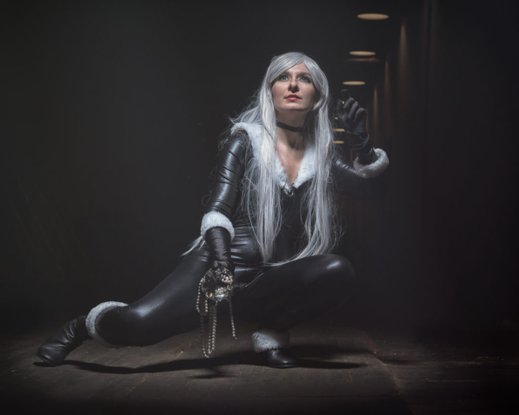 black cat cosplay