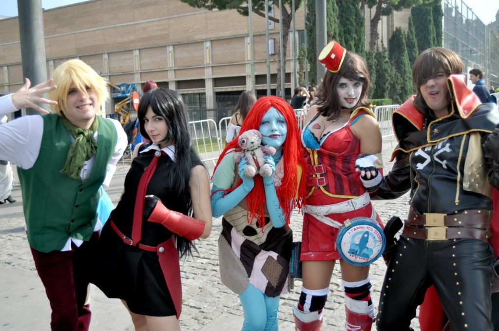 cosplay group