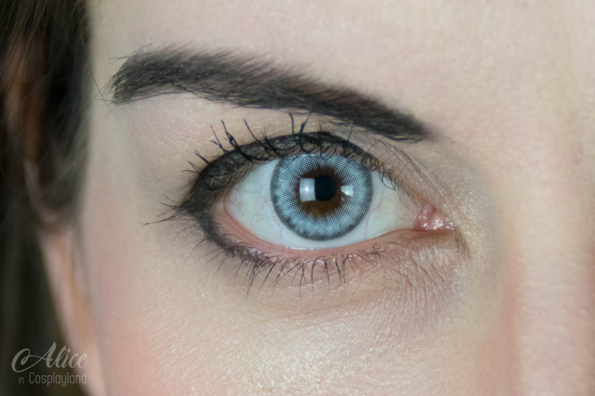 Sweety Bella Grey Contact Lenses Review - Alice in Cosplayland