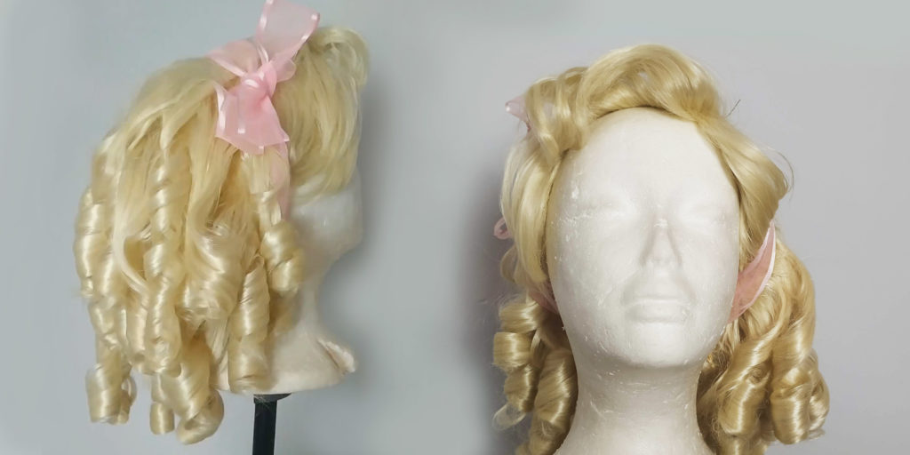 tutorial tight curl wig