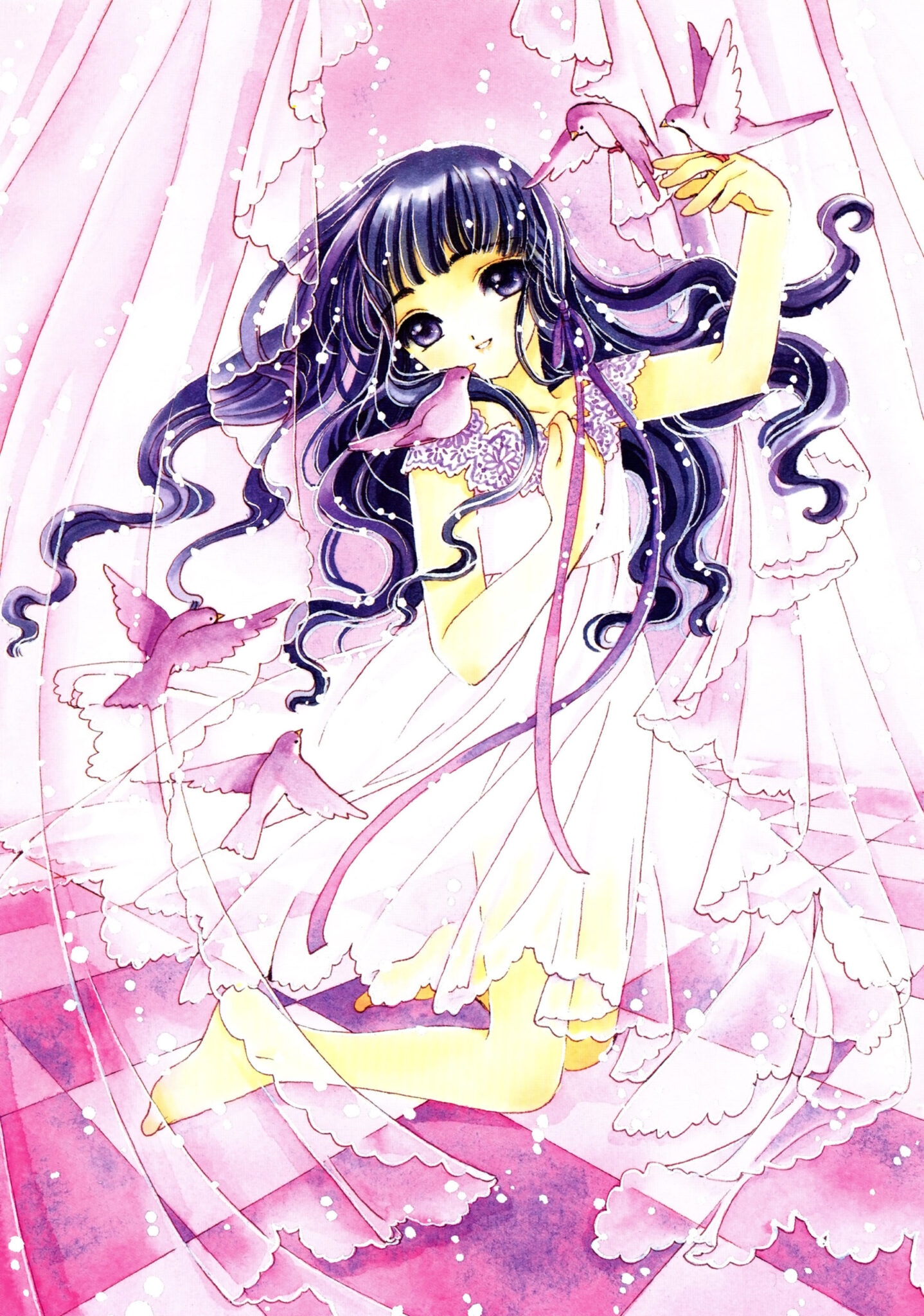 Tomoyo Purple Dress Arbook