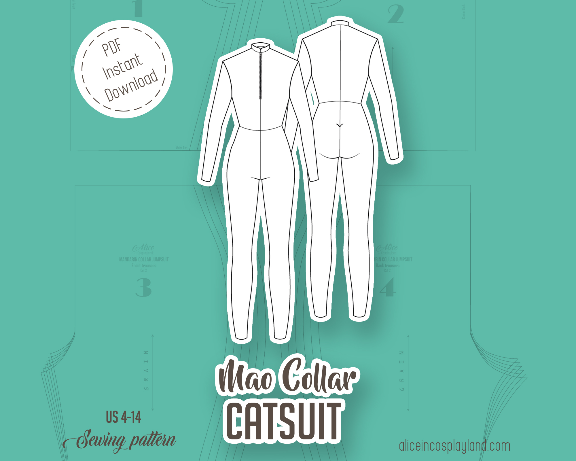 catsuit pattern