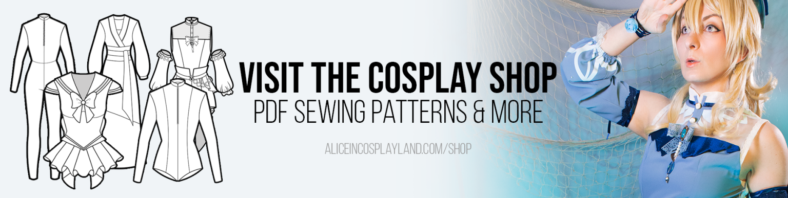 Srapless Boned Corset Sewing Pattern - Alice in Cosplayland