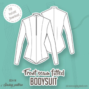 Fitted Bodysuit Sewing Pattern