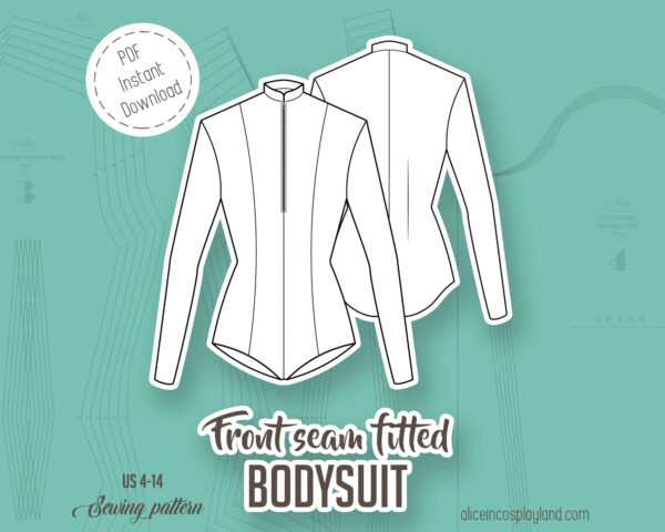 Fitted Bodysuit Sewing Pattern