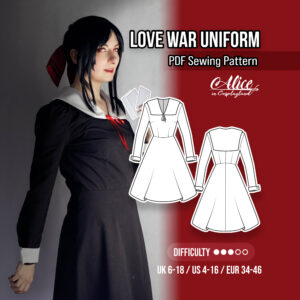 Love War Uniform Sewing Pattern