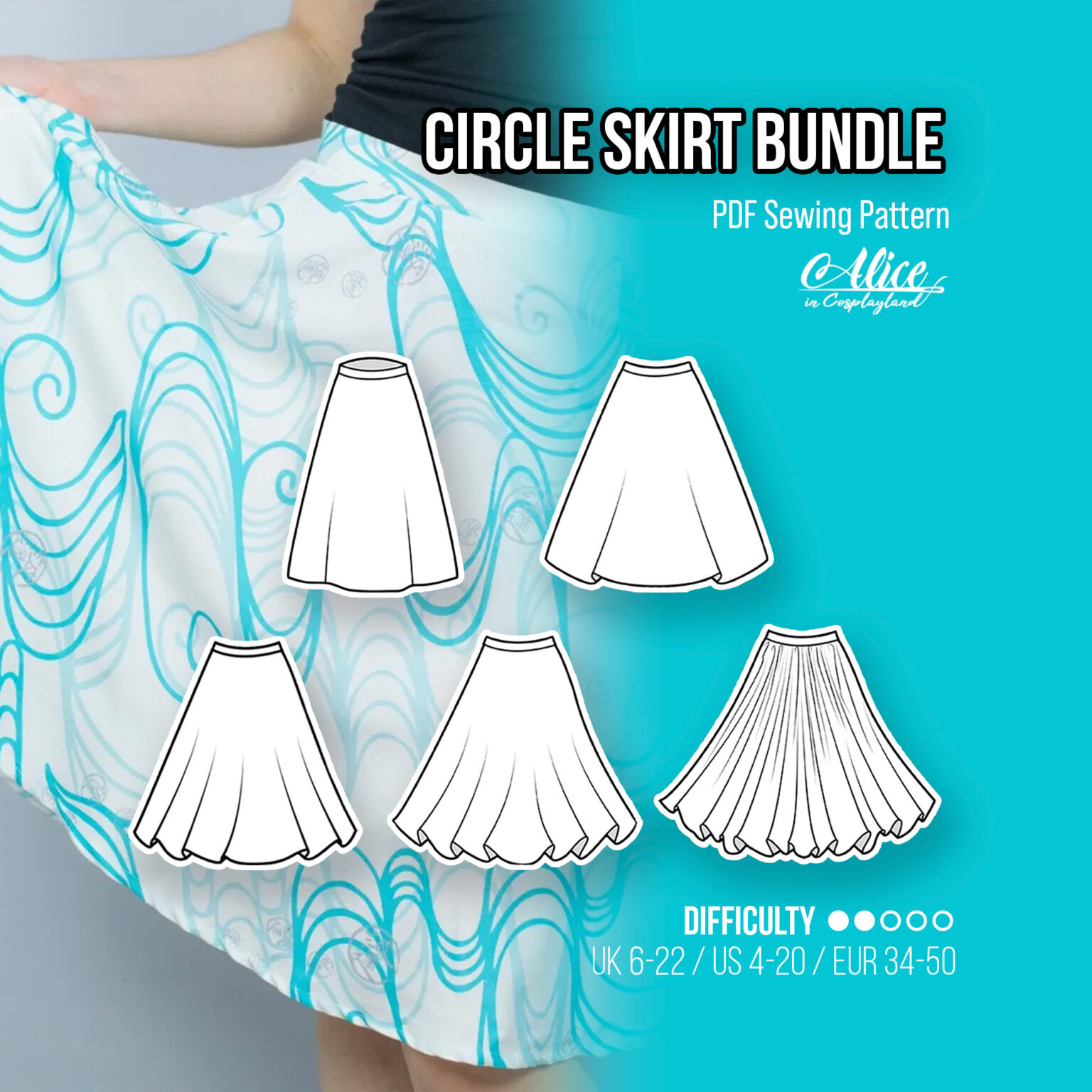 Rumi Ryu Patterns Golden Kpop Diva Rumi Sewing Pattern - Alice in Cosplayland