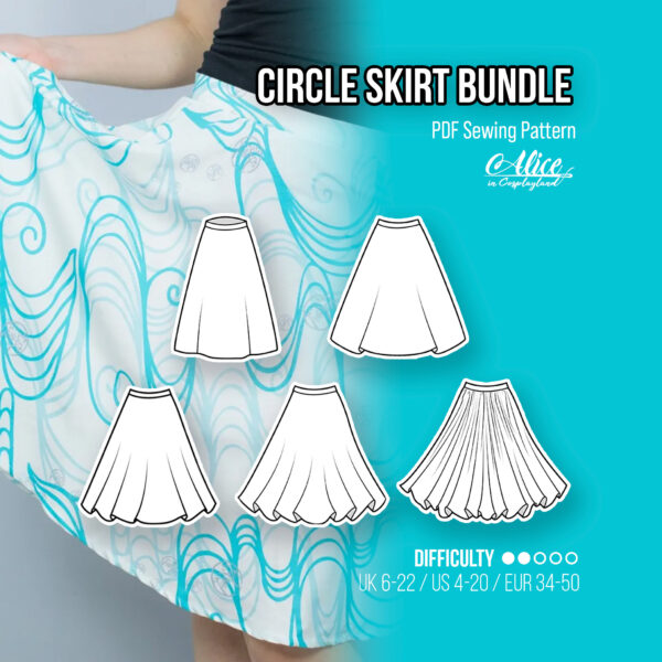 Circle Skirt Bundle Sewing Pattern