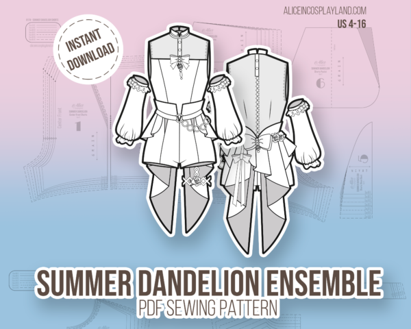 Summer Dandelion Sewing Pattern