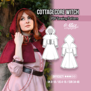 Cottagecore Witch Sewing Pattern