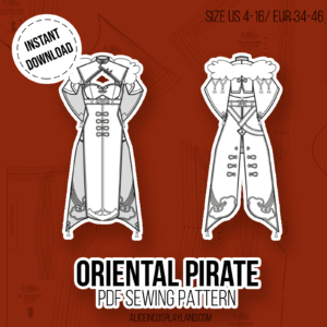 Oriental Pirate Sewing Pattern