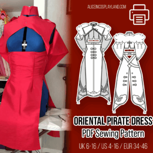 Oriental Pirate Sewing Pattern
