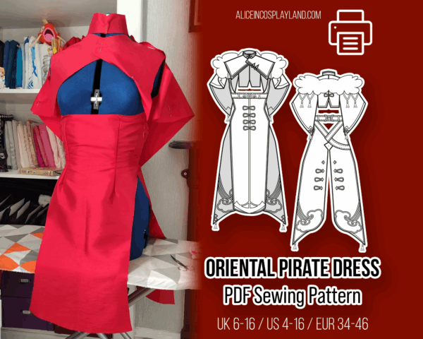 Oriental Pirate Sewing Pattern