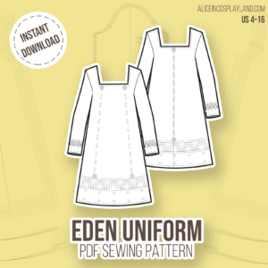 Eden Uniform Sewing Pattern