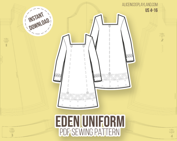 Eden Uniform Sewing Pattern