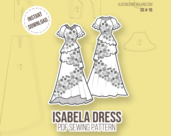 Isabela Dress Sewing Pattern