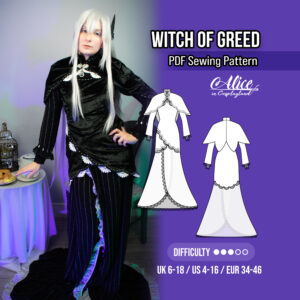 Witch of Greed Sewing Pattern