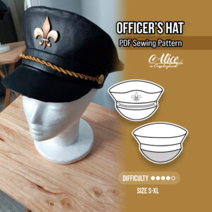 Officer's Hat Sewing Pattern