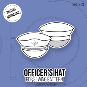 Officer's Hat Sewing Pattern