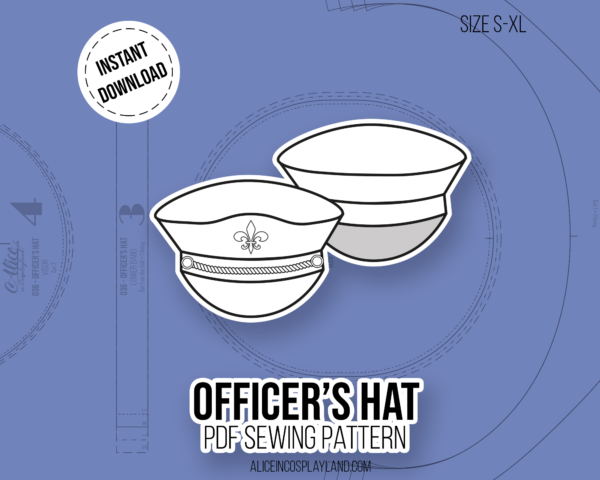 Officer's Hat Sewing Pattern