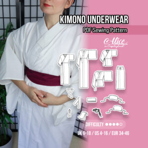 Juban, susoyoke and accesories Sewing Pattern