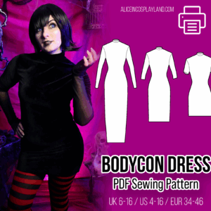 Bodycon Dress Sewing Pattern