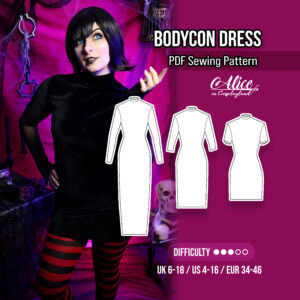 Bodycon Dress Sewing Pattern