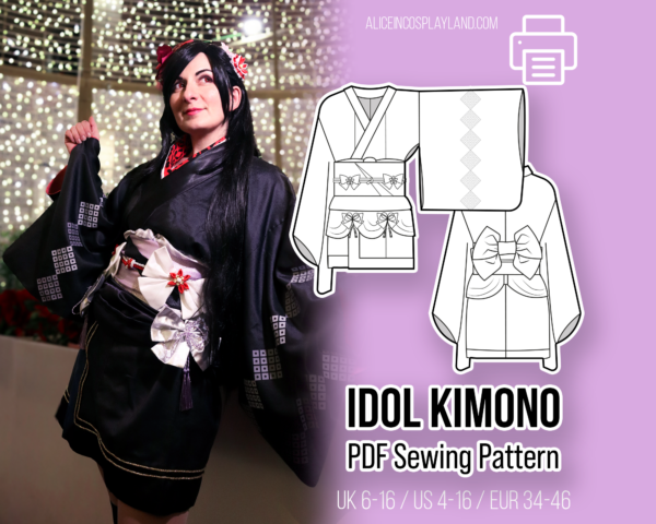 Idol Kimono Sewing Pattern