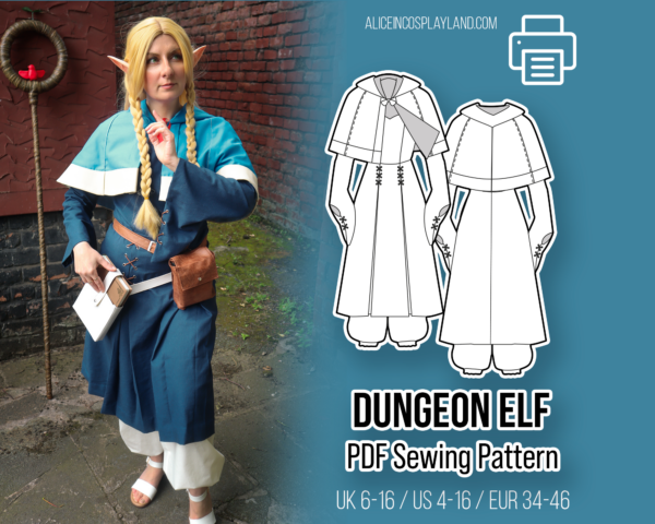 Dungeon Elf Sewing Pattern