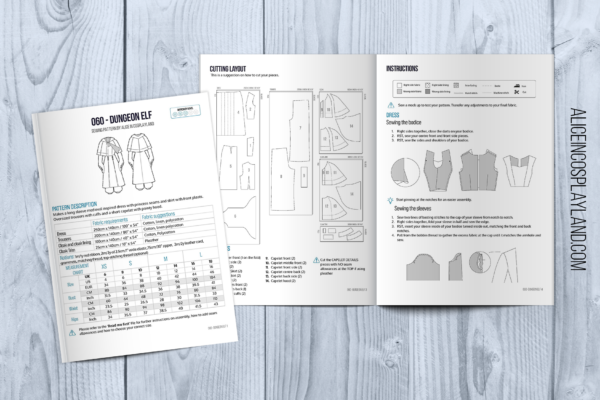 Dungeon Elf Sewing Pattern - Image 8