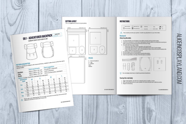 Adventurer Backpack Sewing Pattern - Image 7