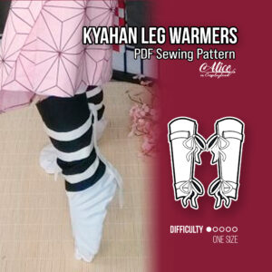 Kyahan Leg Warmers Sewing Pattern
