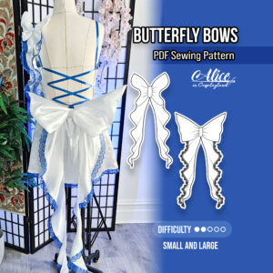 Butterfly Bow Sewing Pattern