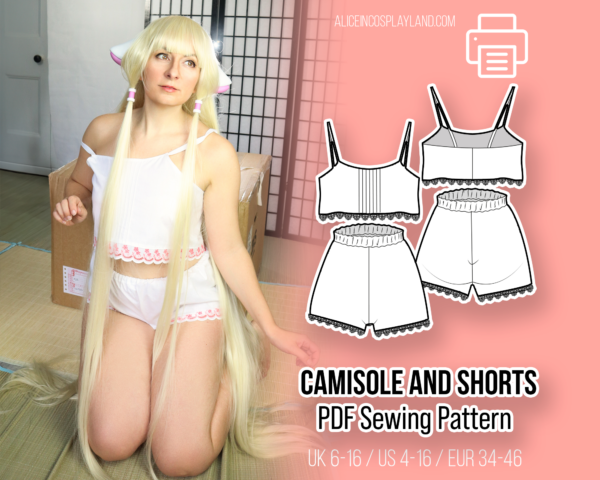 Camisole and Shorts Sewing Pattern