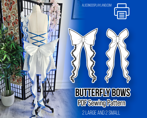 Butterfly Bow Sewing Pattern