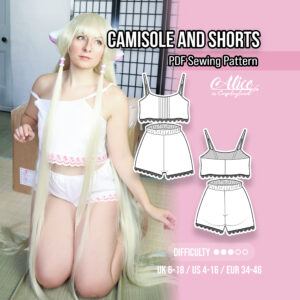 Camisole and Shorts Sewing Pattern