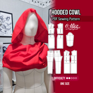 Hooded Cowl Sewing Pattern