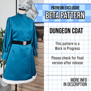 BETA Dungeon Coat Sewing Pattern