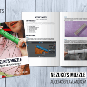 Nezuko's Muzzle Tutorial Booklet