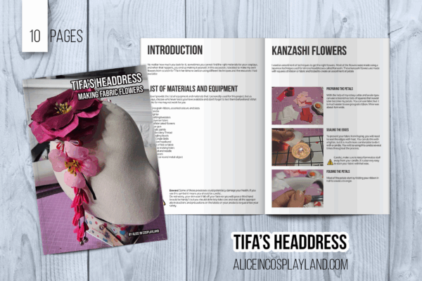 Tifa's Kanzashi Flower Tutorial Booklet