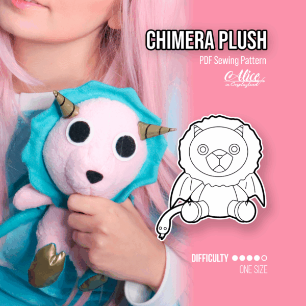 Chimera Plush Sewing Pattern