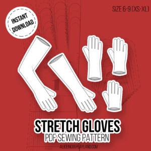 Stretch Gloves Sewing Pattern