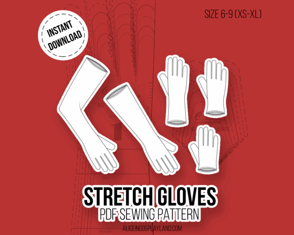 Stretch Gloves Sewing Pattern