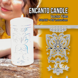 Encanto Candle Vector