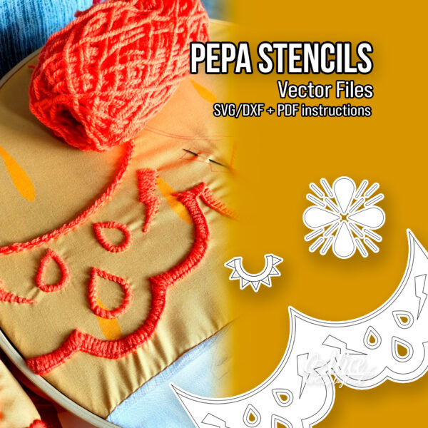 Pepa Stencils Vector