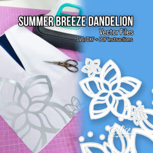 Summer Breeze Dandelion Vector