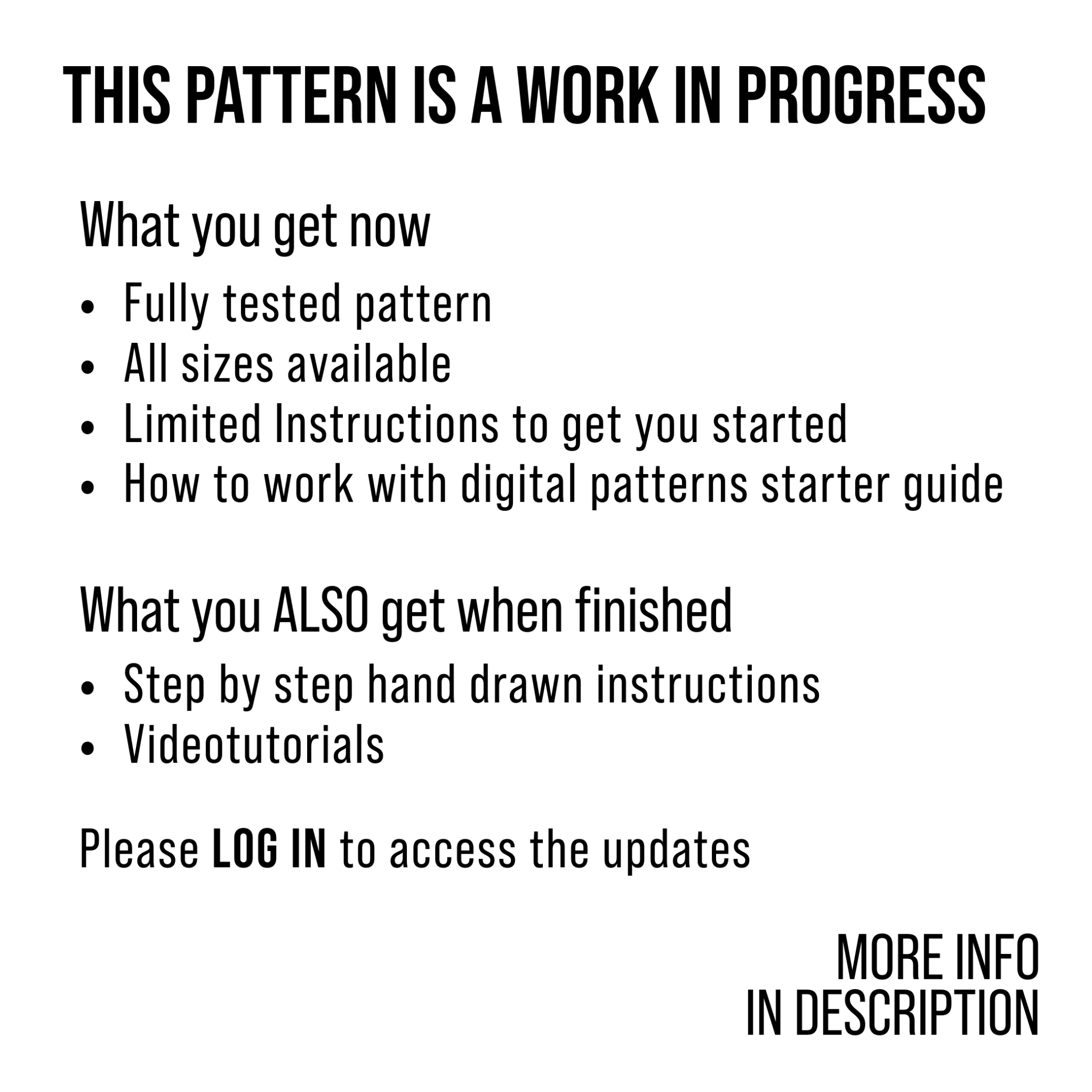 PRERELEASE Holy Flames Sewing Pattern - Image 2