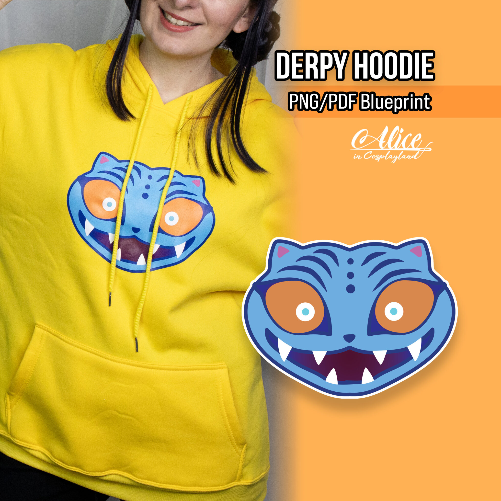 Derpy Hoodie Blueprint