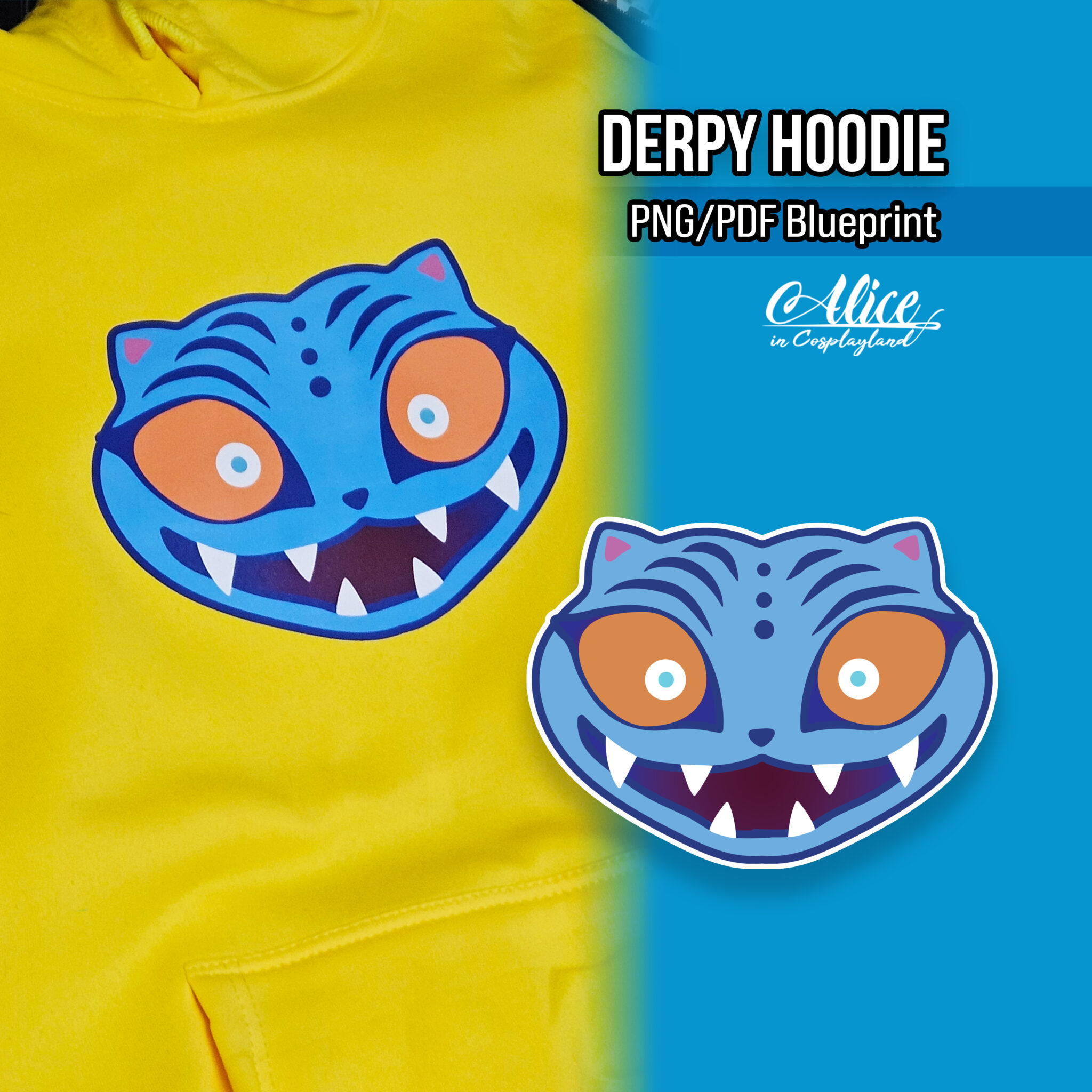 Derpy Hoodie Blueprint
