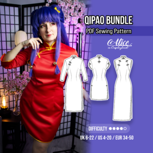 qipao bundle sewing pattern